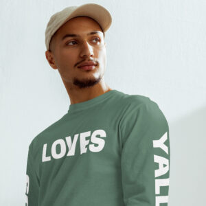 JESUS loves YALL (Long-sleeved Green)