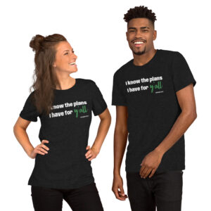 Jeremiah 29:11 (Unisex Dark Shirt)
